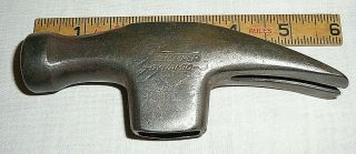 Antique Vintage True Temper Dynamic No.  D18r Straight Claw Hammer Head