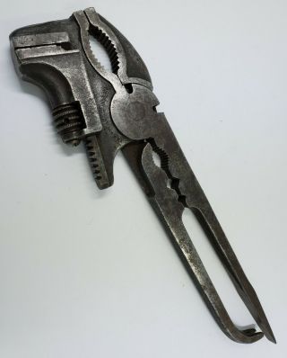 Vintage Never - Stall Multi Tool Plier Wrench Tool,  Mathews,  Dayton Ohio