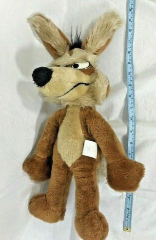 VTG Warner Brothers Wile E Coyote Plush 1971 Mighty Star 19 