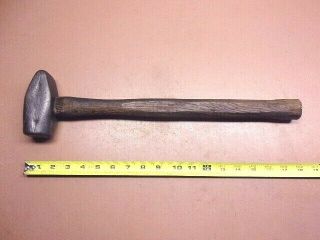 Blacksmith Hammer Forge 3 Lb.  6 Oz.  Striking Rounded Peen Hammer Lqqk
