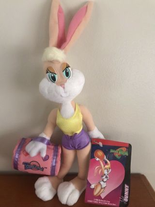 Space Jam Looney Toons Lola Bunny 1996 Plush Doll Mcdonalds Wb Nwt