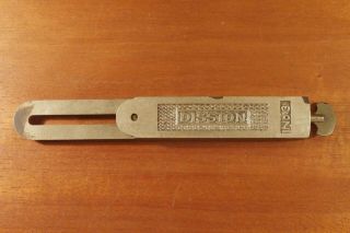 Vintage " Disston " No.  3 Sliding T Bevel Angle Finder Tool W/steel Body Rare