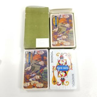 Fossil Vintage Complete Set Of Playing Cards X2