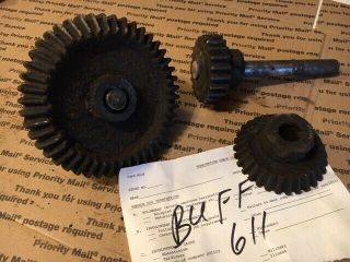 Gear Train From Buffalo No 611 Post Drill Press Blacksmith Antique Cast Iron