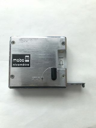 Vintage Stanley Mabo Nivometre N131 Tape Measure,  Level Sae & Mm Mfg France