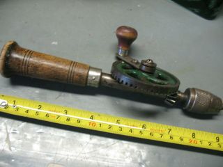Vintage Hand Crank Drill Made In Germany