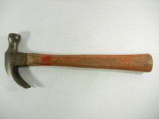 Vintage Plumb 13 Oz Claw Hammer Permabond Wood Handle I371