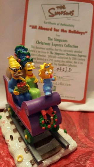 The Simpsons Christmas Express All Aboard For The Holidays