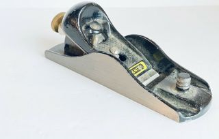Stanley Model No G12 - 220 Low Angle Block Wood Plane Made In England 7.  25 "