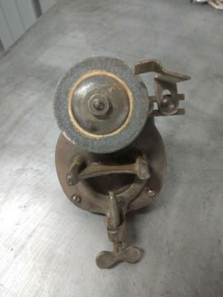 No 1 Model 60 Vintage Hand Crank Grinder The Carborundum Co Niagara Falls Wheel 3