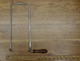 Vintage Millers Falls No.  2 Wh Jewelers Saw,  Fret Saw,  11 - 3/4 " Throat,  5 " Capacity