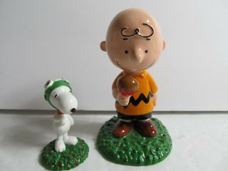 Dept 56 Peanuts Snoopy & Charlie Brown Figurine Set 