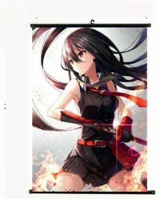 Hot Japan Anime Akame Ga Kill Home Decor Wall Scroll Poster 40x60cm