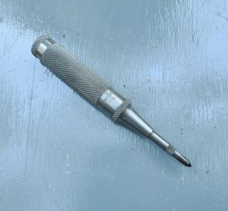 Brown & Sharpe 770 Heavy Duty Auto Spring Loaded Center Punch Usa