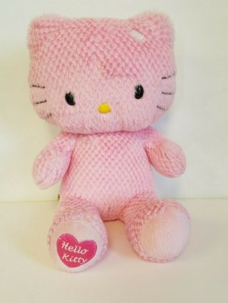 Build A Bear Pink Hello Kitty Plush.  Bab,  Big,  Missing Bow.