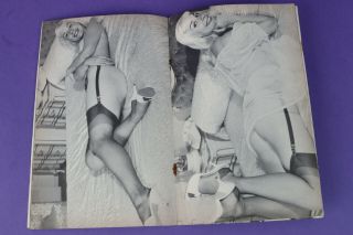Elmer Batters style 1960 ' s Black Nylons and High Heels Vol.  2 No.  7 Pin Up Mag 3