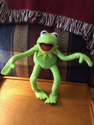 Applause Muppets Kermit The Frog 12 " Poseable Plush Figure,