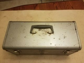 ' 70s/ ' 80s Vintage Craftsman 6500 toolbox with carry tray.  Made in USA. 2