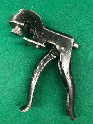 Vintage Millers Falls No.  214 Adjustable Pistol Grip Saw Tooth Setting Tool