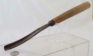 Vintage Dastra German Made Wood Carving Chisel 9 Sweep 1/2 " Cut 10.  5 " Long