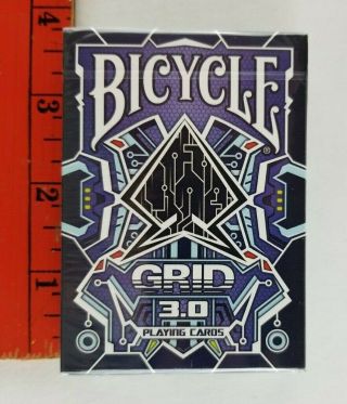 Bicycle Grid 3.  0 Standard Deck Of Poker Playing Cards