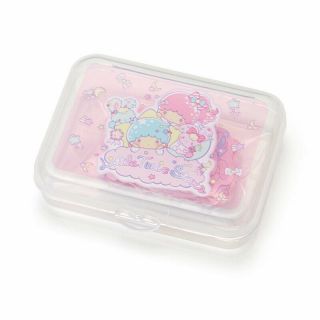 Little Twin Stars Sanrio Stickers 40pcs With Plastic Case (designed In Japan)