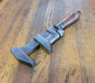 Antique Tools Adjustable Monkey Wrench • Coes 101/10 " Vintage Auto Tools ☆usa