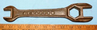 Old Antique Iron & Steel Syracuse Deere Chilled Plow Implement Wrench Tool