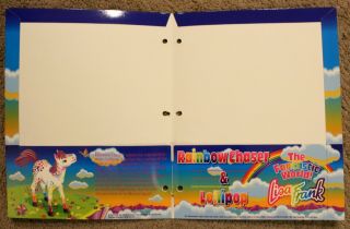 Lisa Frank Rainbow Chaser & Lollipop folder 2