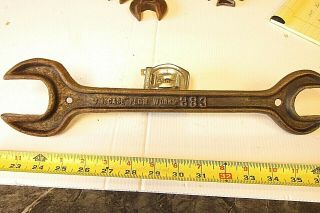 Old Antique J I Case Plow 883 Wrench Farm Tool