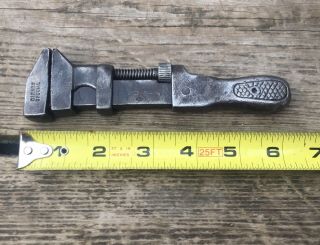 OLD VINTAGE ANTIQUE TOOLS WRENCH GIRARD MFG PIPE WRENCH TRUCK AUTO CAR RARE 3