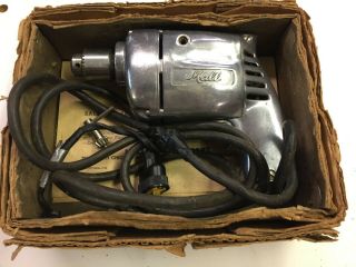 Mall 1/4 Inch Electric Drill,  Model 149 Vintage Serial 829601ial Number.