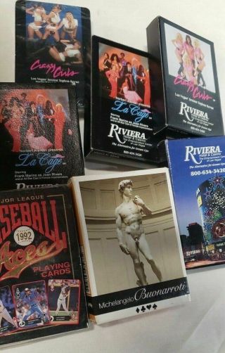 Riviera Hotel & Casino CRAZY GIRLS Las Vegas Topless Revue Playing Cards& others 2