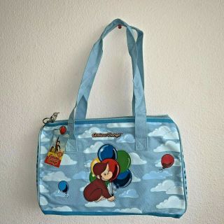 Blue Curious George Carryall Bag With Tags