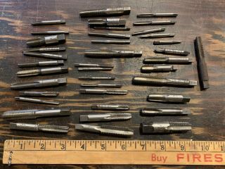 Vintage Taps Machinist Tools All Made In Usa Morse Greenfield P&w