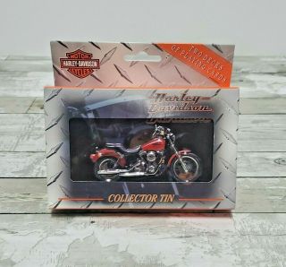Harley Davidson Motorcycle Playing Card Decks (2) Limited Edition Collector Tin 2