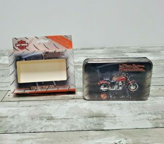 Harley Davidson Motorcycle Playing Card Decks (2) Limited Edition Collector Tin 3