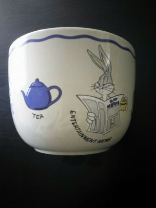 Warner Brothers Studio Store Coffee Mug Looney Tunes Characters Cup