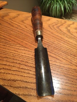 Vintage Jackson And Spear 1 - 1/4” Gouge Wood Chisel