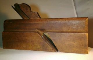 Wood Molding Plane,  Half Round,  Sandusky Tool C.  O.  Ohio N.  O.  113 - 1 3/8 cut. 2