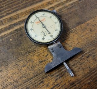 Vintage Machinist Tools Starrett Dial Indicator 644 Precision Milling Last ☆usa