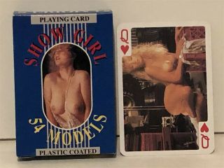 Female Nude Adult Playing Card,  54 Card Deck (showgirls)