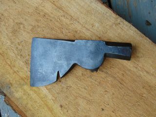 Vintage Grove Tool Nyc Carpenters Hatchet Axe Hammer Head