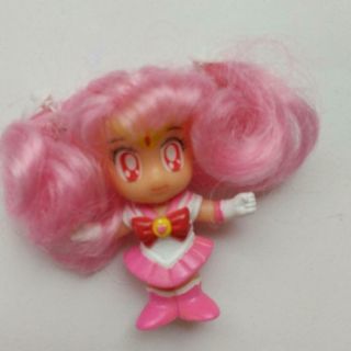 1990s Japanese Antique Sailor Moon Finger Dress Up Doll Chibi Usa Very Rare
