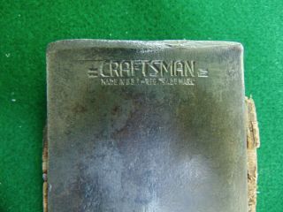 Vintage Craftsman Made In Usa 2 Lb.  Single Bit Cruiser Axe Head