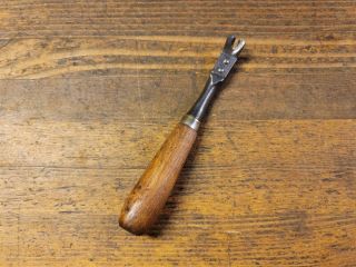 ANTIQUE Tools Nail Puller Extractor Rare Vintage Woodworking Carpenters Tool ☆US 3