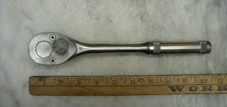 Old Tools,  Vintage Herbrand S - 5,  1/2 " Drive X 10 " Ratchet,
