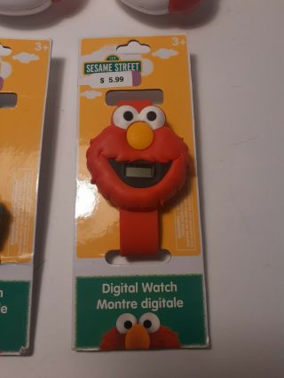 Sesame Street Collectibles - Set of Watches and walkie talkies.  Elmo/Cookie Mon. 3