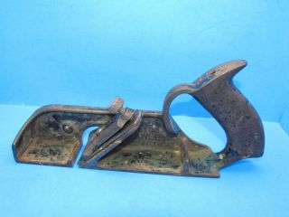 Parts - As - Is Stanley No 190 Wood Rabbet Plane W/ Shouldered Thumbscrew