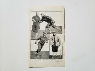 White Sox 1911 Team Collage Eddie Walsh Ping Bodie Matty Mcintyre Frank Lange